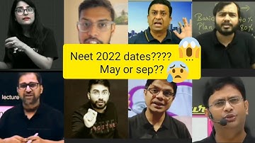 NEET 2022 EXAM DATE?? | Neet 2022 Latest News today |😱😱 | Latest Update!! #neet2022examdate