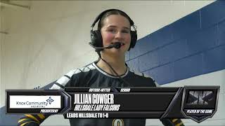 MVP: Hillsdale's Jillian Cowger vs. Danville