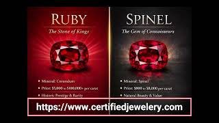 Ruby V/S Spinel