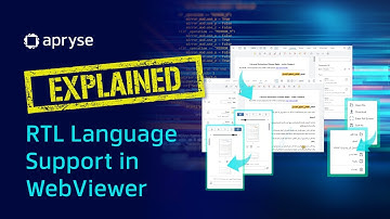 EXPLAINED: Apryse WebViewer RTL Support with Localization for Arabic, Hebrew, Persian & Urdu
