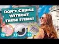 40 essential things to bring on a cruise