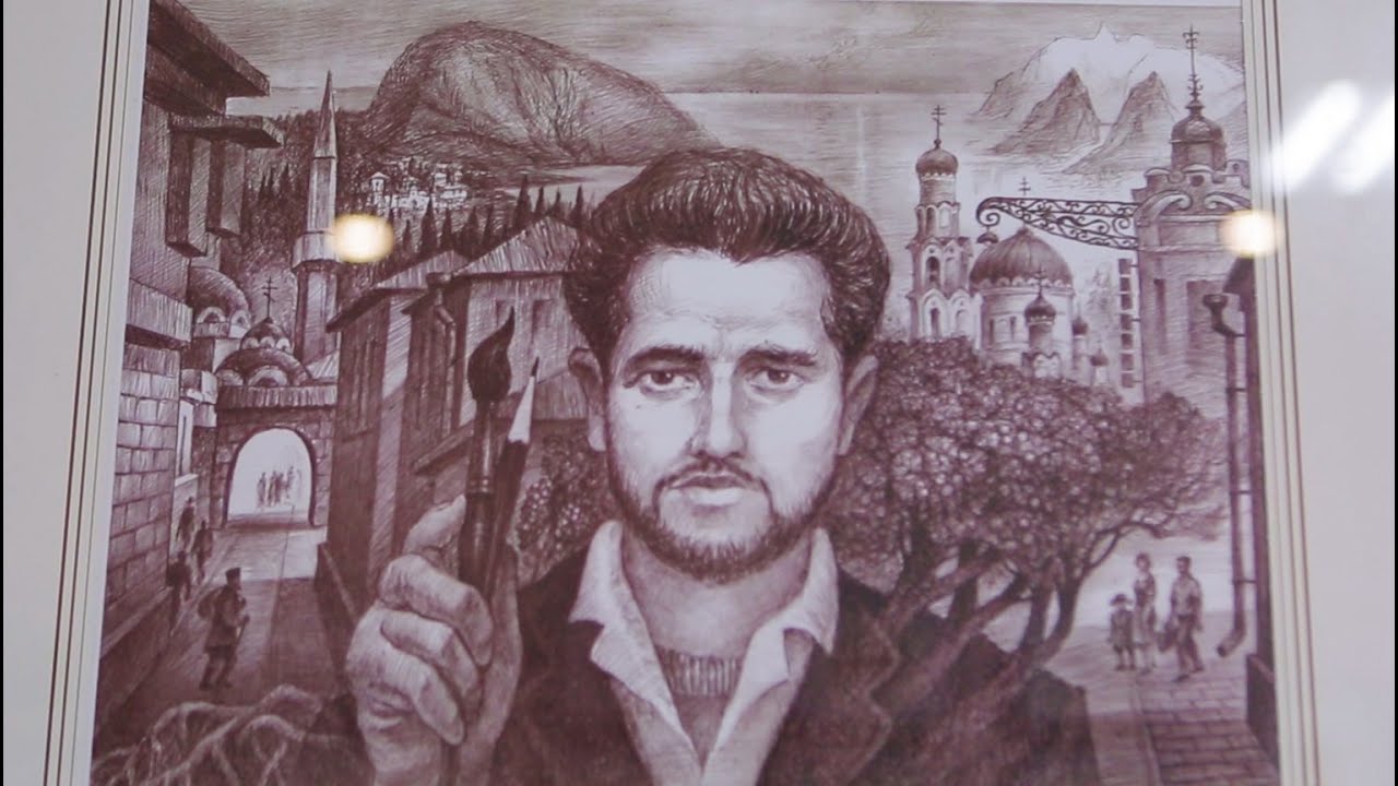 Премьерная выставка Заура Ибрагимова на родной земле - YouTube