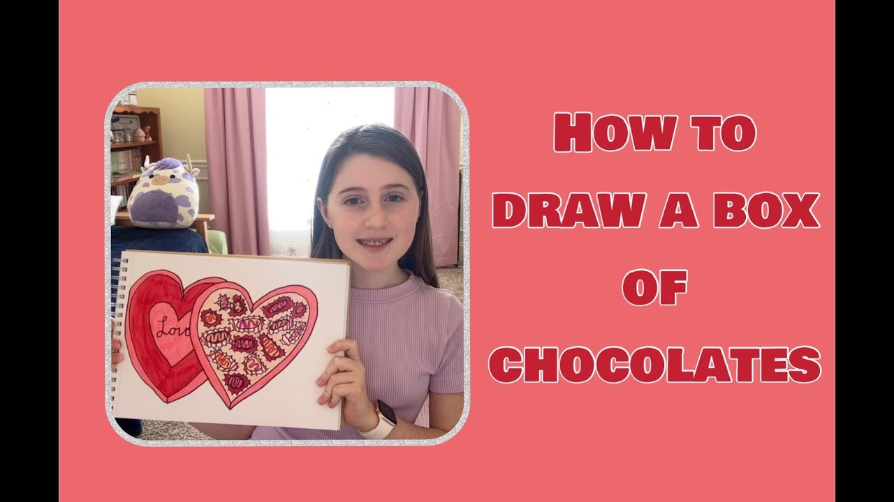 How to Draw a Box of Chocolates - YouTube