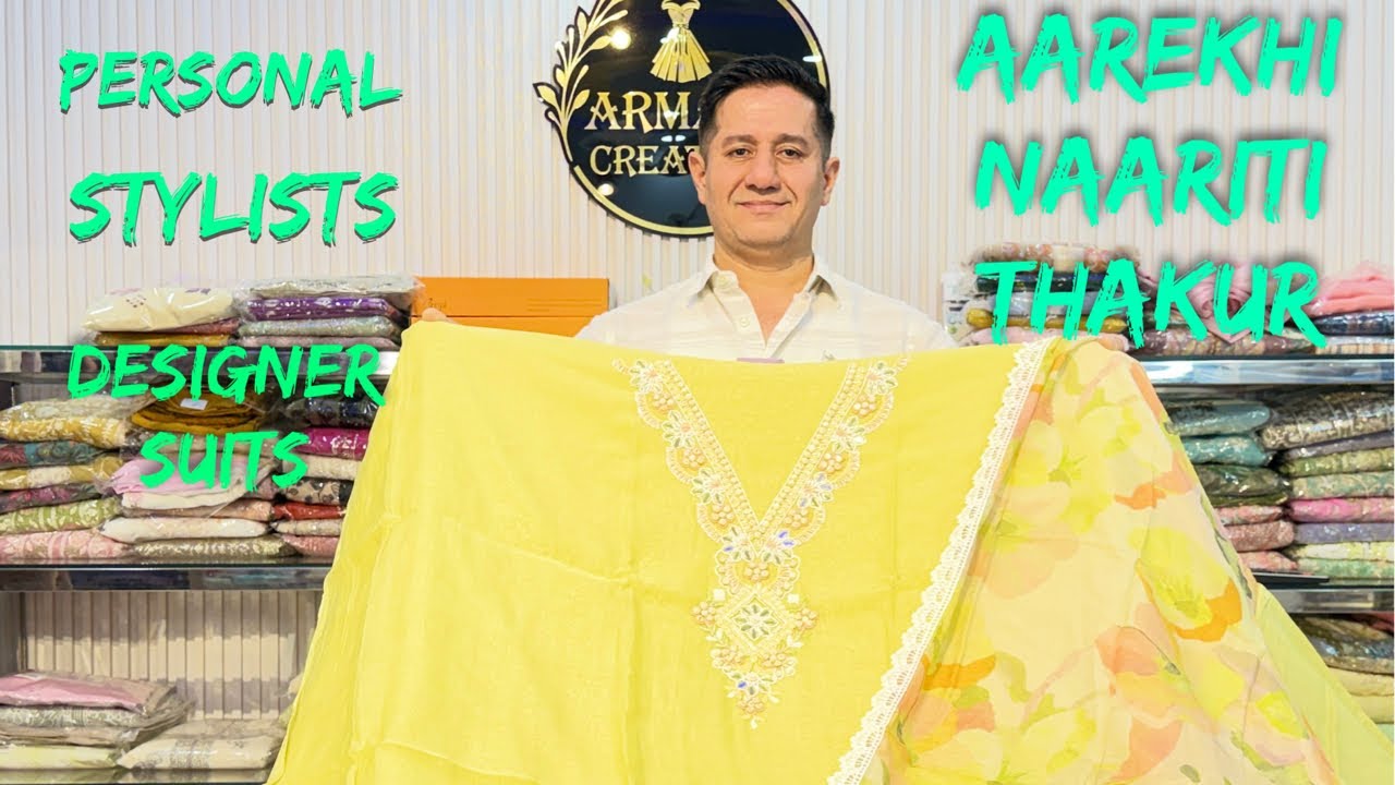 🛍️ Where Elegance Meets Affordability – New Designer Suit Collection at Armaan Creations 🛍️