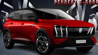 Next-Generation Flagship SUV🔥 All-New 2024 PEUGEOT E-5008