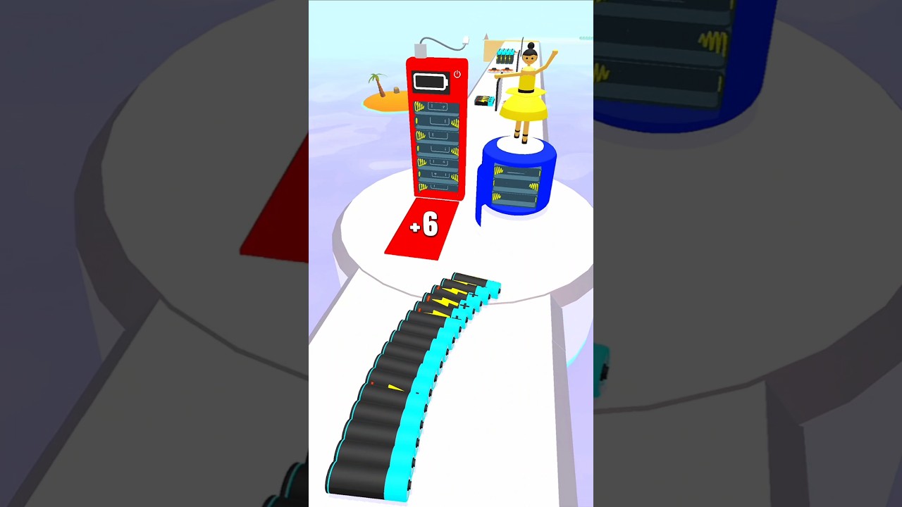 Battery Run Lvl.15 - Collect Batteries & Fill The Toys 🔋🔥 