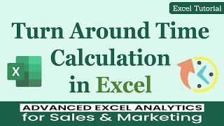 How to Calculate TAT in Excel | Turn Around Time