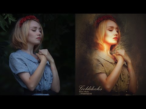 Digital Art Photoshop Tutorial Goldilocks Photo Effect Digital Art Photoshop Tutorial Goldilocks Photo Effect
