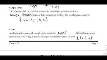 5.1 Basic Concepts of Probability Statistics