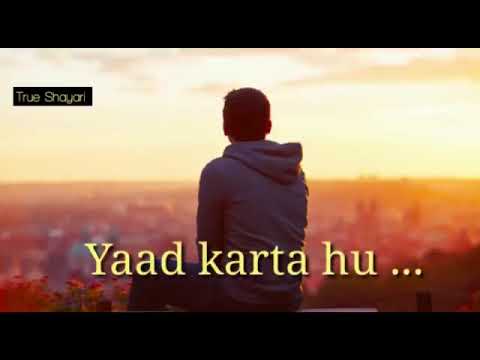 Sad Heart touching Dard bhari Shayari video    Sad poetry    True shayari   YouTube