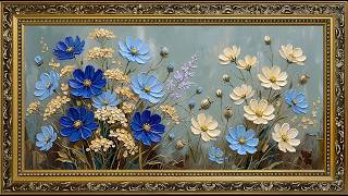 Spring Blossom Garden Escape 🌸 Soft Jazz | Animated TV Frame Slideshow screenshot 2