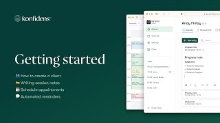 Getting started with Konfidens - The all-in-one practice management solution