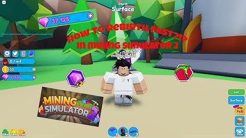 How to rebirth fast in mining simulator 2 (Really Op)