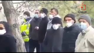 İmam Ne Yapacağını Şaşırdı. Cemaat Hakkımızı Helal Etmiyoruz Diye Bağırdı.