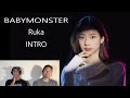 BABYMONSTER - Ruka Intro (Lost in MPK Reaction)