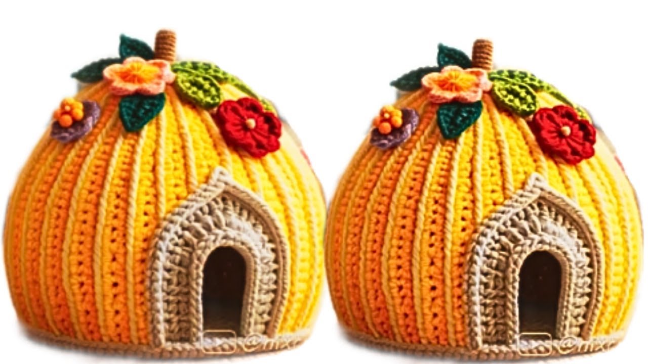 AMAZING ⚡💯👍CROCHET DESIGN 💥💯 CAT HOUSE MAKING IDEAS VERY EASY #cat #house #crochet #design #basket