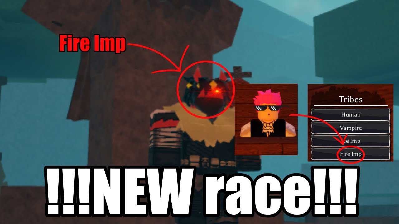 How to change the fire Imp of the new race【roblox】【pilgrammed】
