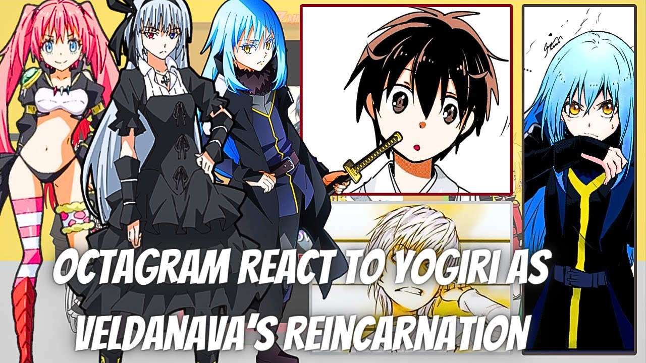 Octagram React To Yogiri Takatou As Veldanava's Reincarnation | Gacha Reaction