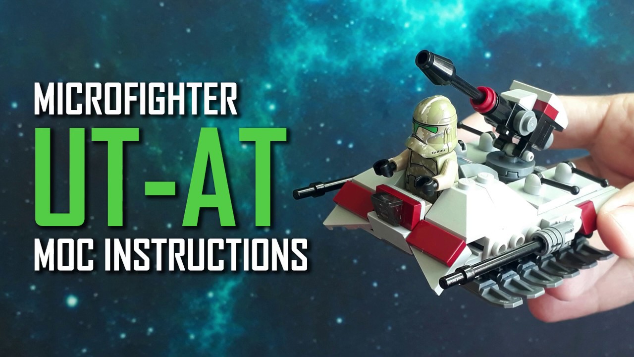 Svaghed Betsy Trotwood sidde Microfighter UT-AT MOC instructions - LEGO Star Wars - YouTube