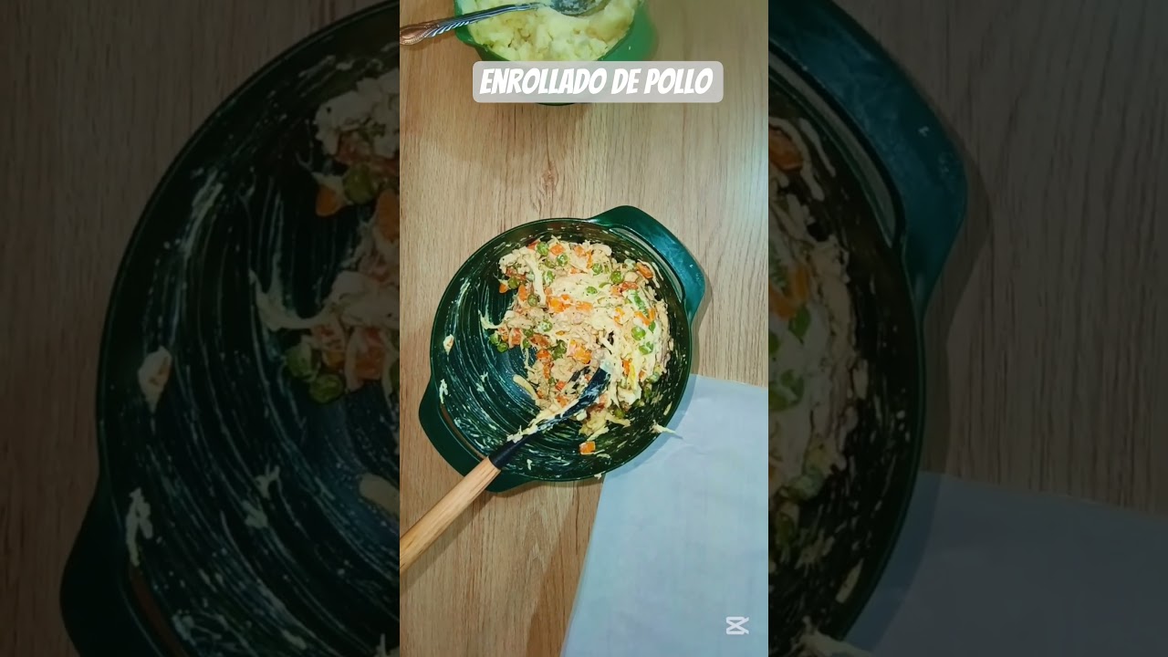 Enrollado de pollo #pollo #recetas #canaldecocina #cocinaconsabor #cocina