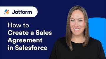 How to Create a Sales Agreement in Salesforce