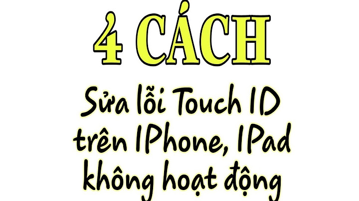 Iphone 6s bị lỗi không kích hoạt được touch id năm 2024