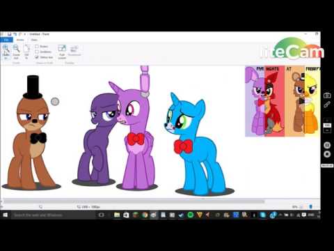 MLP {Five Nights At Freddy's} (Speed Paint)