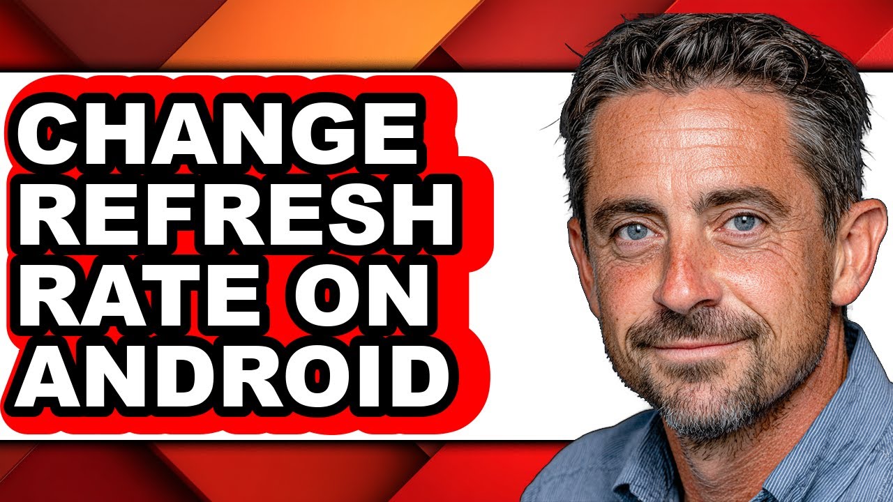 How to Change Refresh Rate on Android - Step by Step - YouTube