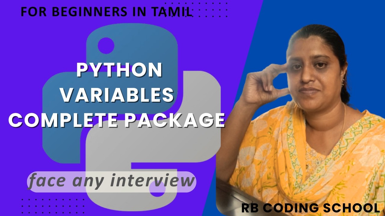python variable beginner in tamil | Python data science series - YouTube