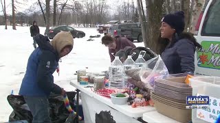 Outreach includes pets at Anchorage’s largest homeless camp
