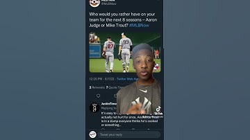 Aaron Judge or Mike Trout?