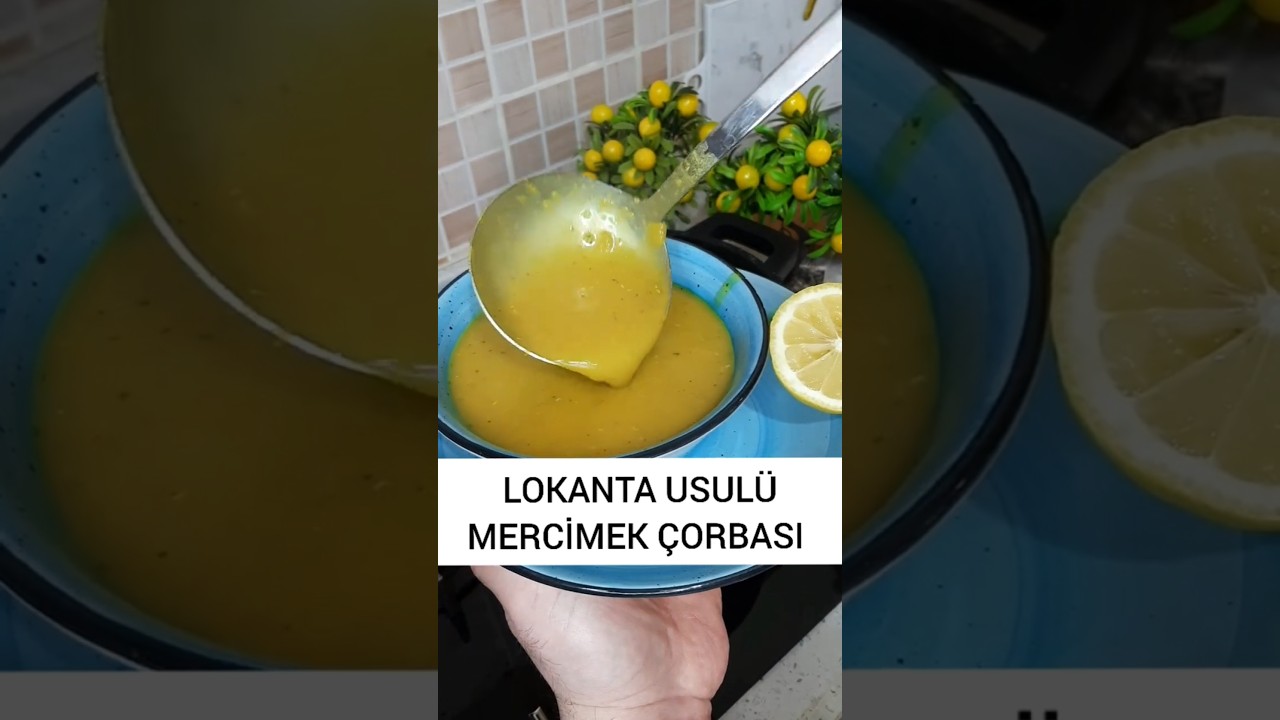 Soğuk Havalarda En Güzel Çorba Tarifi ❗ Süzme Mercimek Çorbası Soğuk Havalarda En Güzel Çorba Tarifi ❗ Süzme Mercimek Çorbası