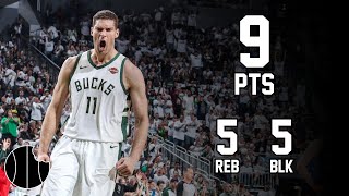 Brook Lopez Highlights | Bucks vs. Rockets | 22nd Oct 2022