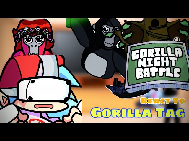 FNF VS Gorilla Tag: Gorilla Night Battle