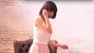 Pink Skirt White Top