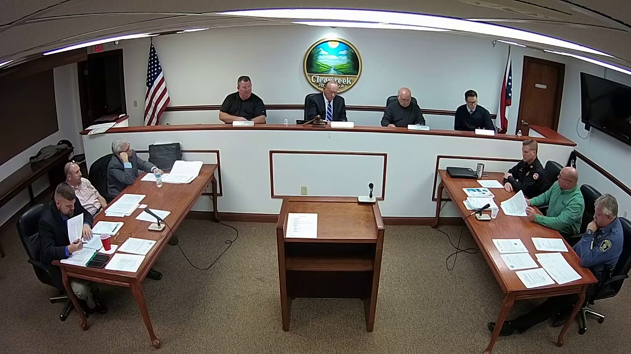Clearcreek Township, Warren County Ohio, Trustee Meeting 111317 YouTube