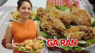 LÀM GÀ RÁN TẠI NHÀ ĐƠN GIẢN NHƯ GÀ RÁN KFC|Tôi là người Bến Tre