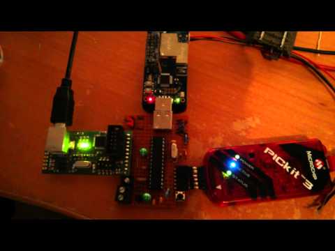 Programming a TelosB Mote with an Embedded USB Host (PIC24F)
