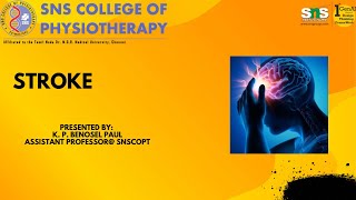 Stroke- PT neurology- SNS institutions