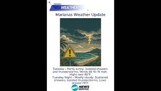 Marianas Weather Update