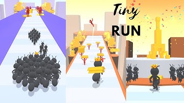 Tiny Run 🏃‍♀️ 3D Game | Level 64-65 | Satisfying Gameplay Walk-through #gaming #games #tinyrun3d