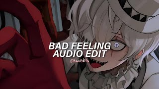 Bad Feeling (Oompa Loompa) - Jagwar Twin [Edit Audio]「I got a bad feeling about you」