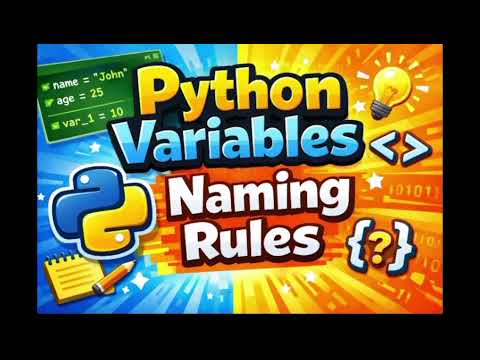 Topic : 9 Python Variable Naming Mistakes ❌ vs Best Practice