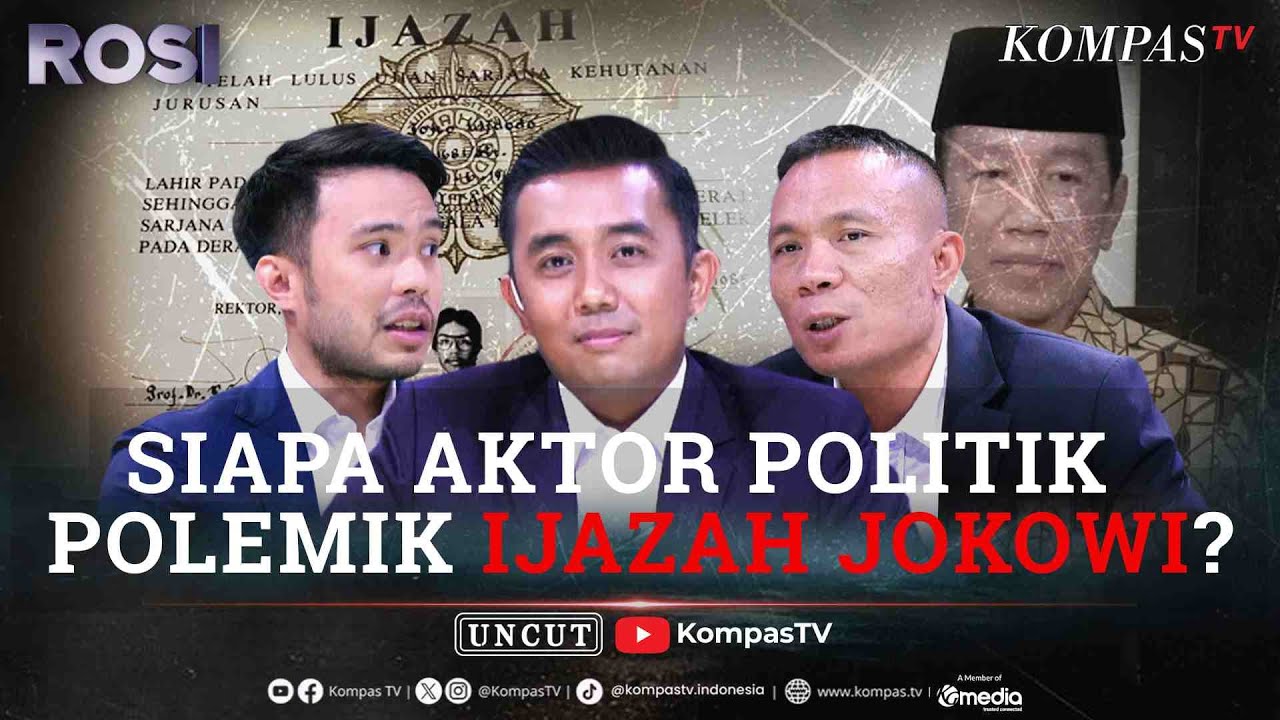 [FULL] DEBAT! Yakup & Rismon soal Keaslian Ijazah Jokowi, Aktor Politik, KKN, hingga LISA UGM | ROSI