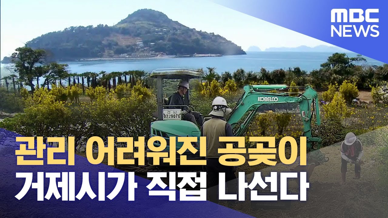 거제시 공곶이 '명성 유지' 관리 나서 (2023.10.09/뉴스데스크/MBC경남)