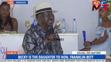 MP YOU HAVE NO BUSINESS WITH NG-CDF!RAILA LECTURES MPS OVER NG-CDF