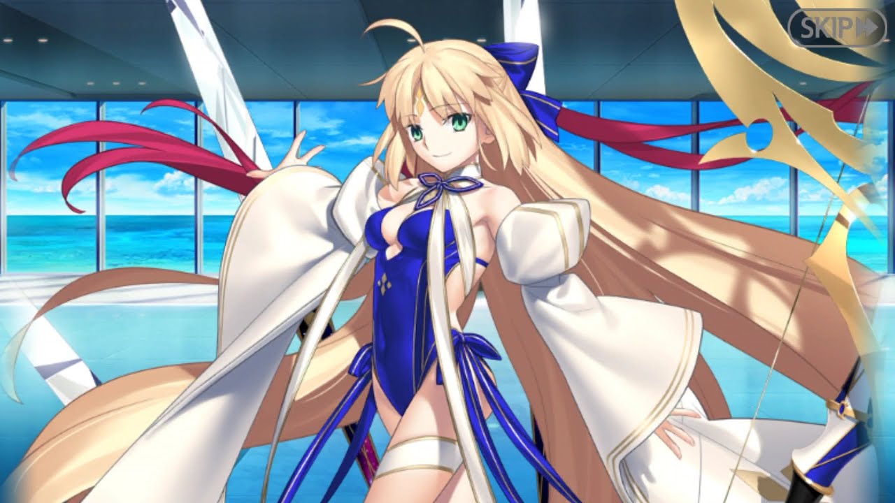 [FGO NA] Altria Caster (Berserker) Valentine's Cutscene (Valentine 2026)