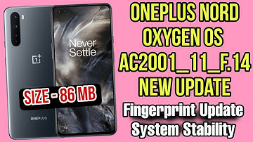 Oxygen OS 12 AC2001_11_F.14 August Update | oneplus nord new update f.14 | What