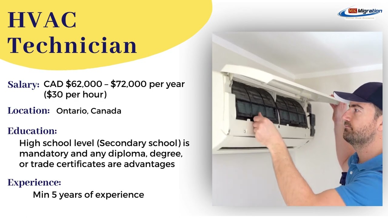 Urgent Job In Canada HVAC Technician YouTube Urgent Job In Canada HVAC Technician YouTube