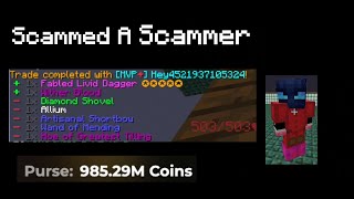 Scamming A Scammer (Hypixel Skyblock) by Lqcas 5,623 views 7 months ago 3 minutes, 57 seconds